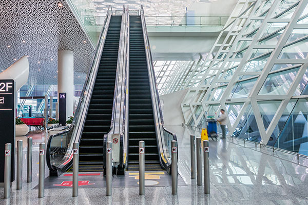 Yürüyen merdiven AVM